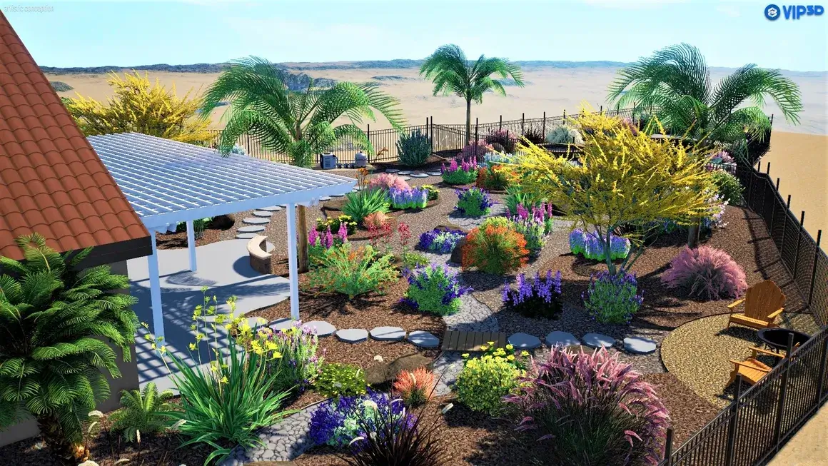 3D Landscape Design San Diego CA - Design Biophilic 3D Design and Living Walls